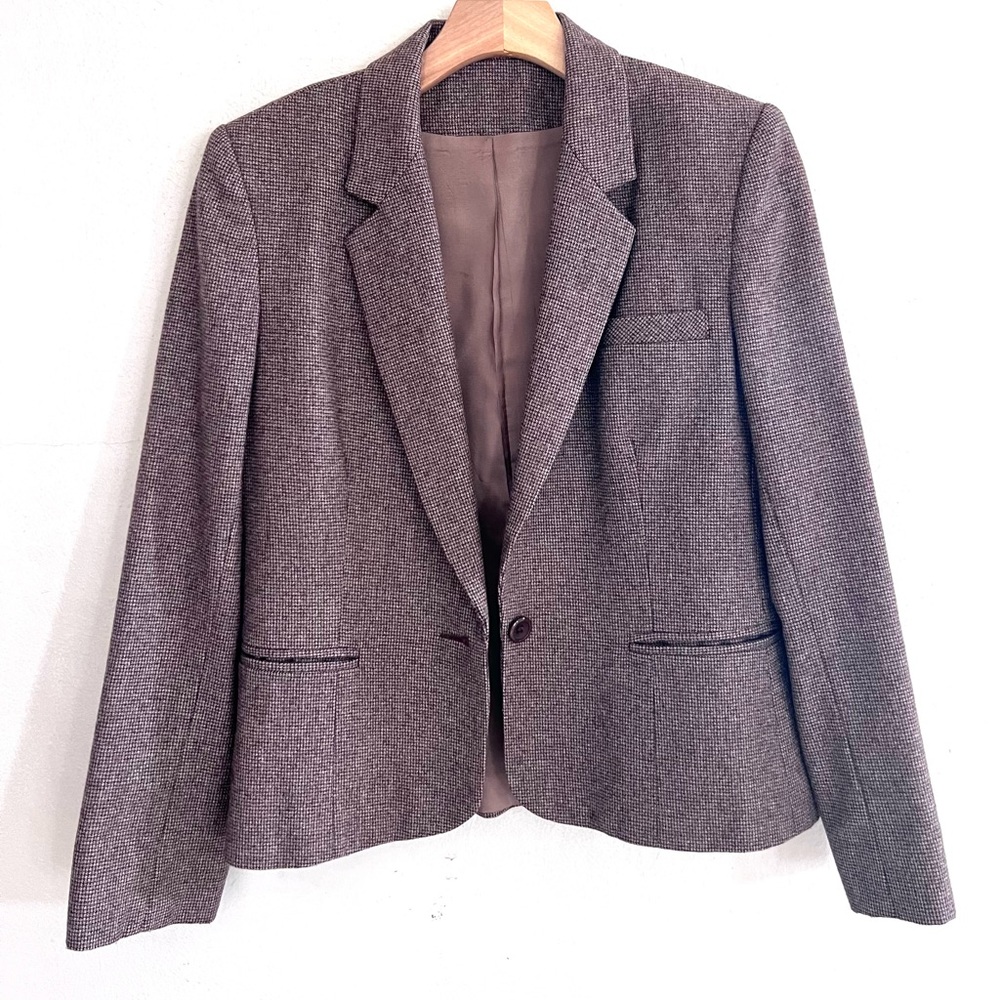 Suits me camel/brown blazer, fits at the waist